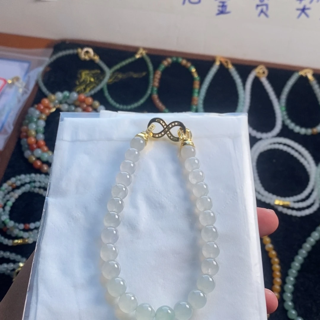 定制翡翠未镶嵌缅甸翡翠A货7.5