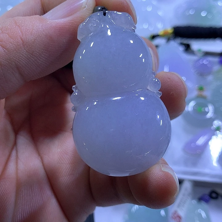 颈饰未镶嵌翡翠天然翡翠A货吊坠