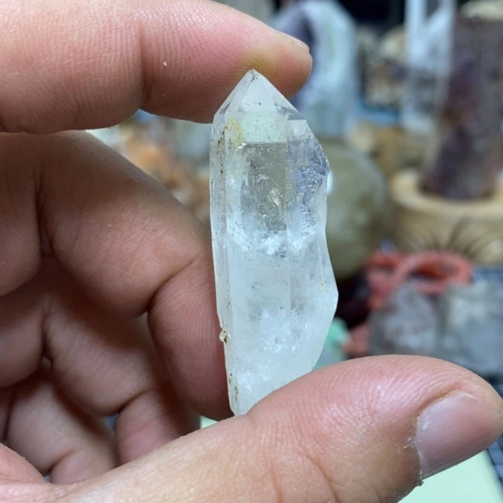 水晶水晶柱未镶嵌