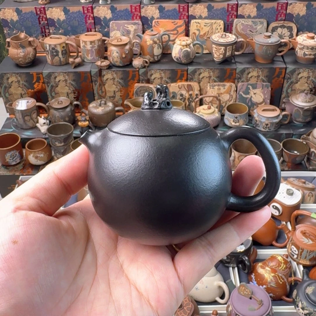茶壶紫砂150cc原矿精工半手