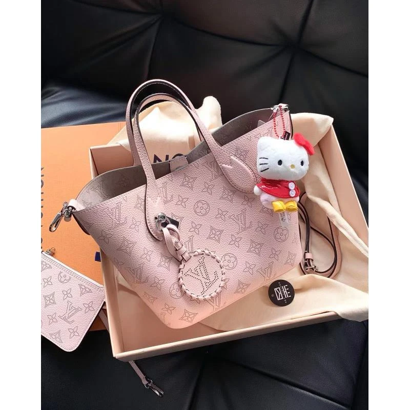 未使用 LouisVuitton/路易威登  粉色月光女神水桶包 17320691