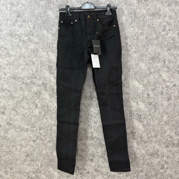 未使用 YSL/圣罗兰 圣罗兰黑色牛仔裤
