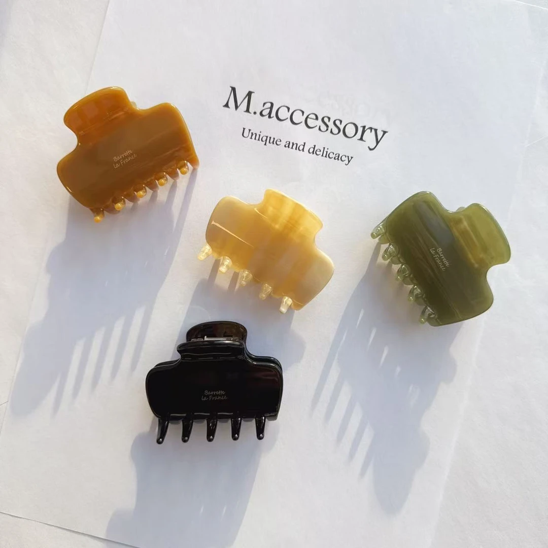 Mi33韩代小抓夹抓夹简约气质方形中号ins抓夹发抓