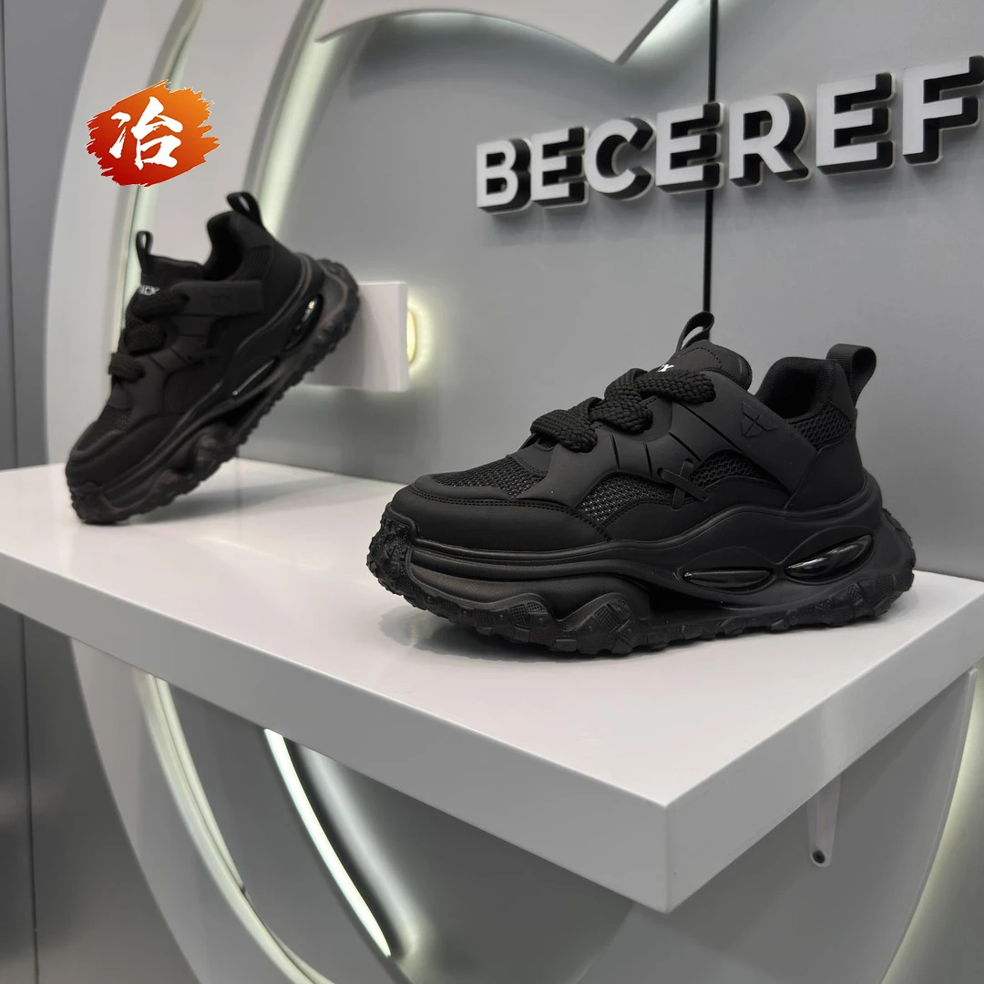 小冶家2025夏男鞋低帮系带透气网面鞋轻便好穿时尚休闲鞋潮流百搭