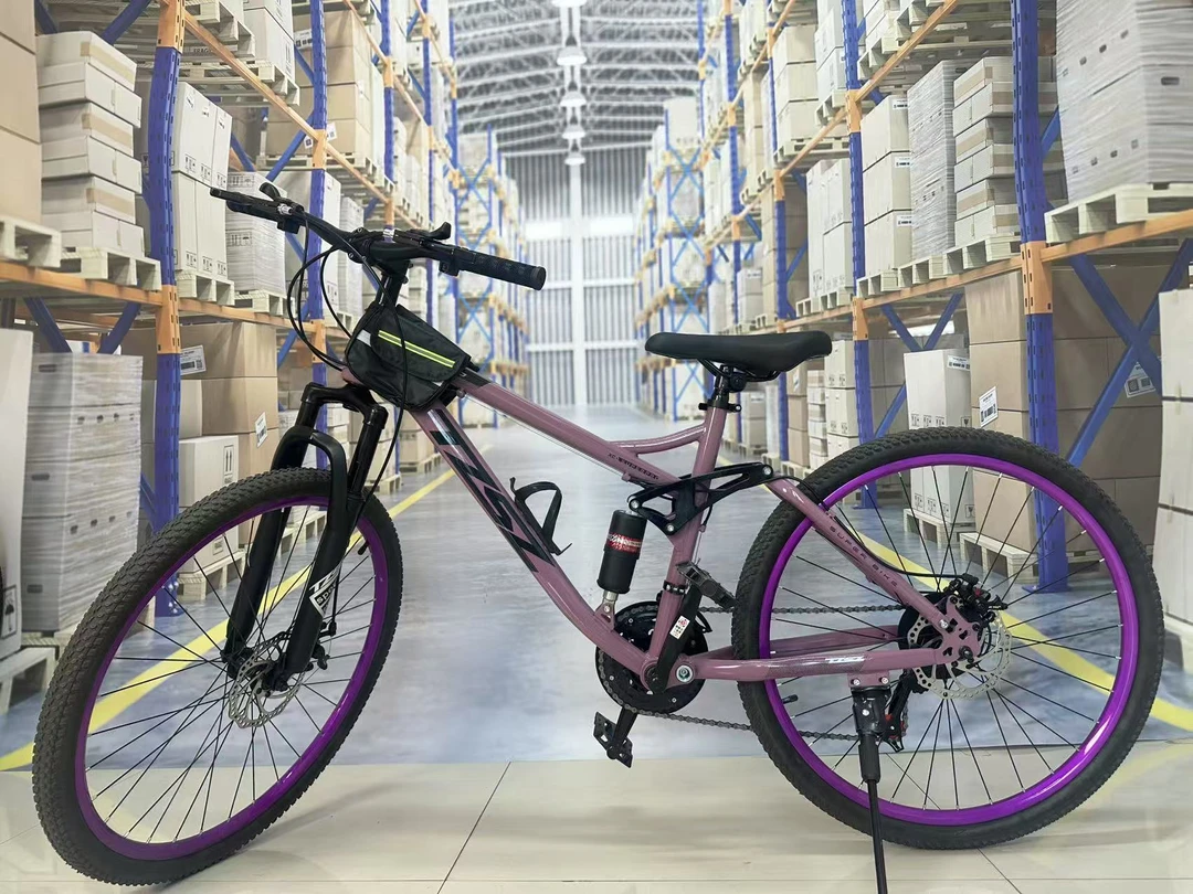 郝梦雪新属-27速全避震软尾变速自行车24寸，26寸，成人通用