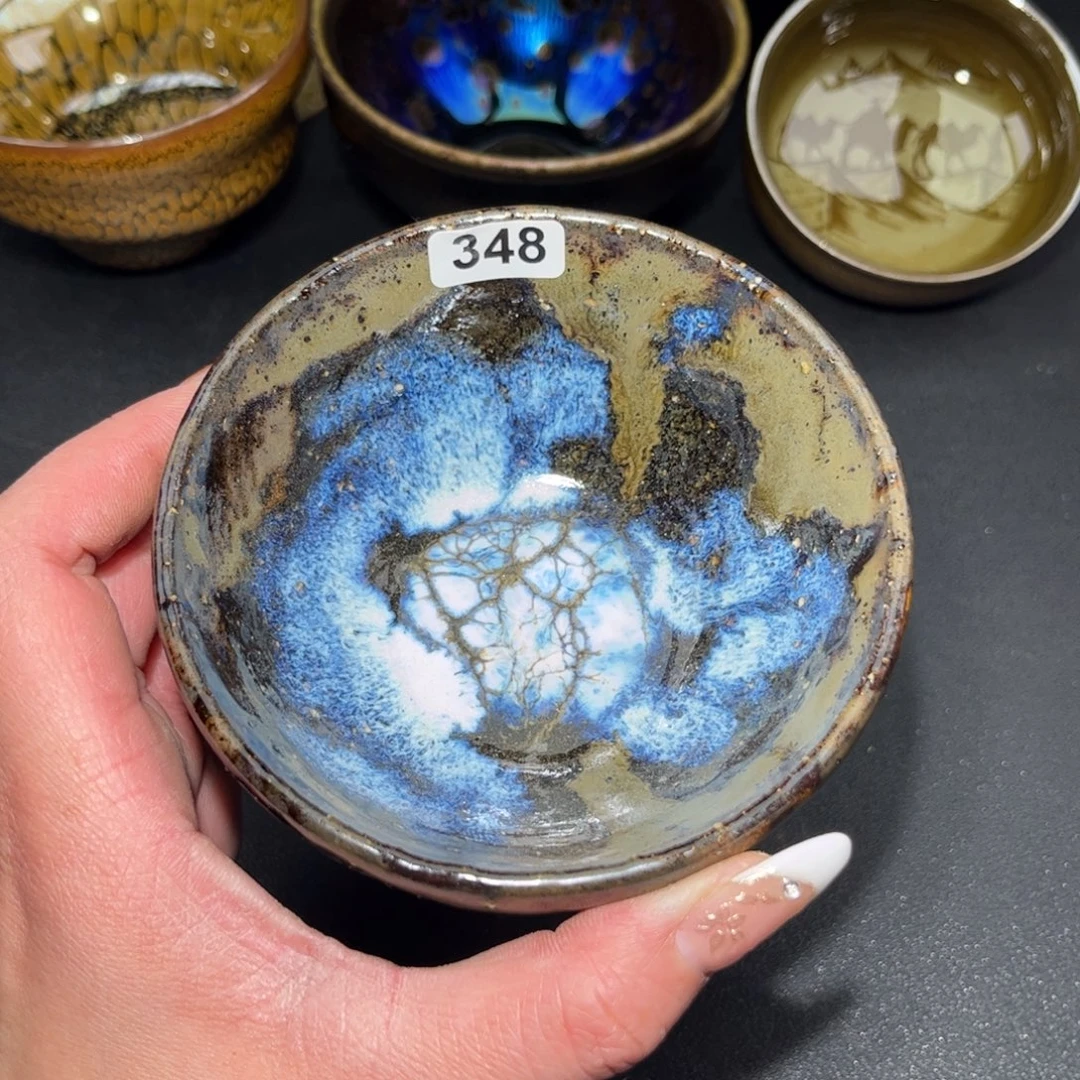 茶盏348 建盏单盏太好看了吧……