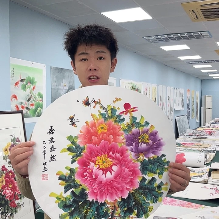 国画手绘国画大捡漏！