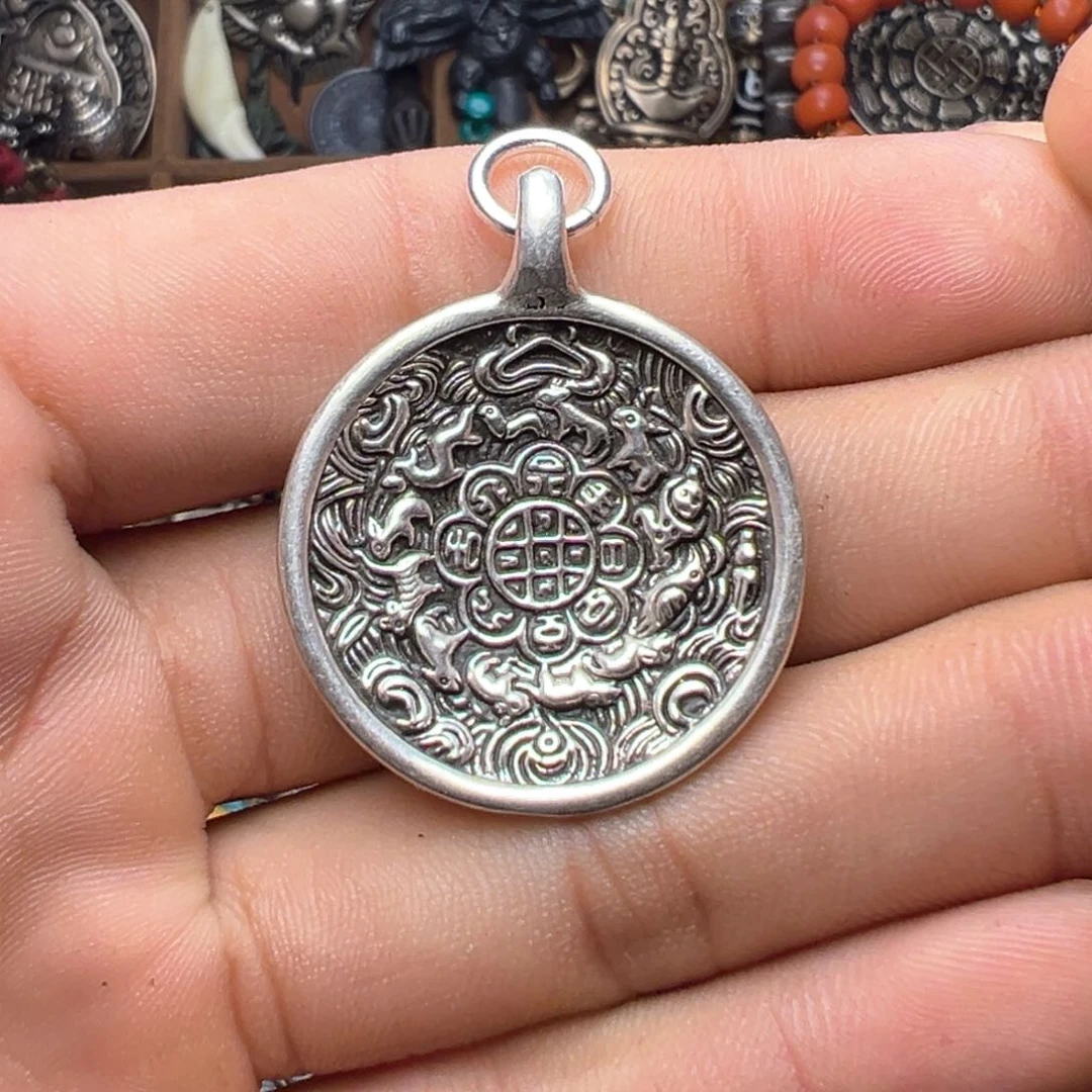 纯银纯手工制作牌子