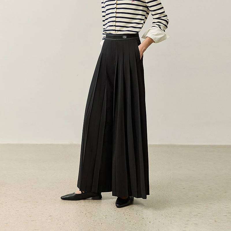 LILY2024秋新款女装裤子124329C5937