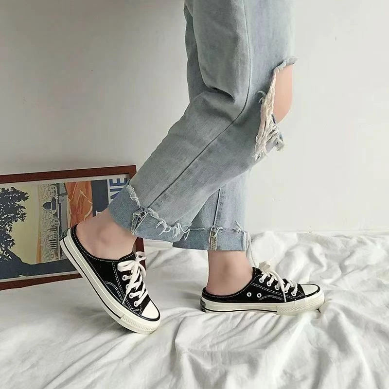 夏休闲款法式拖鞋女新款配裙子包头拖鞋F878