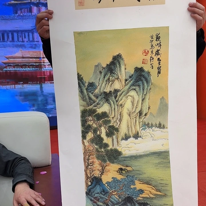 国画国画作品多次