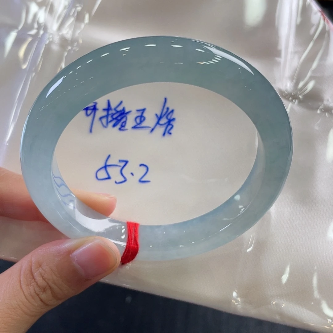 未镶嵌手镯翡翠51号正圈