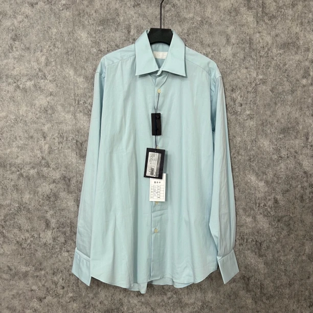 未使用 Prada/普拉达 普拉达蓝色长袖衬衫
