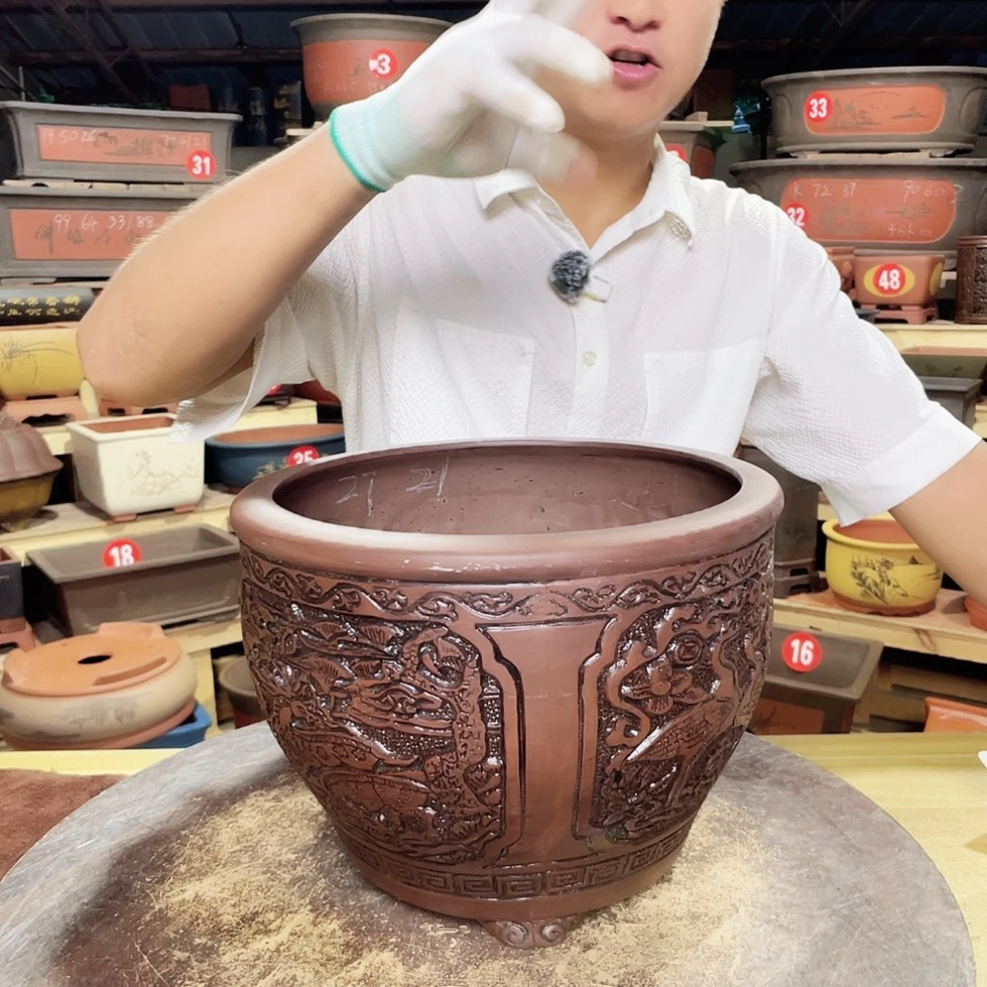 紫砂花盆工厂直发