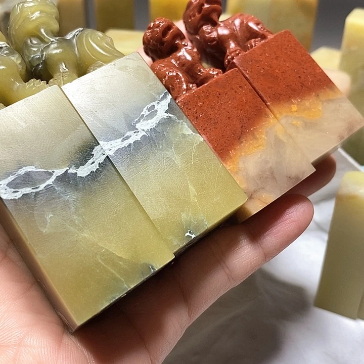 印石青田石老挝石