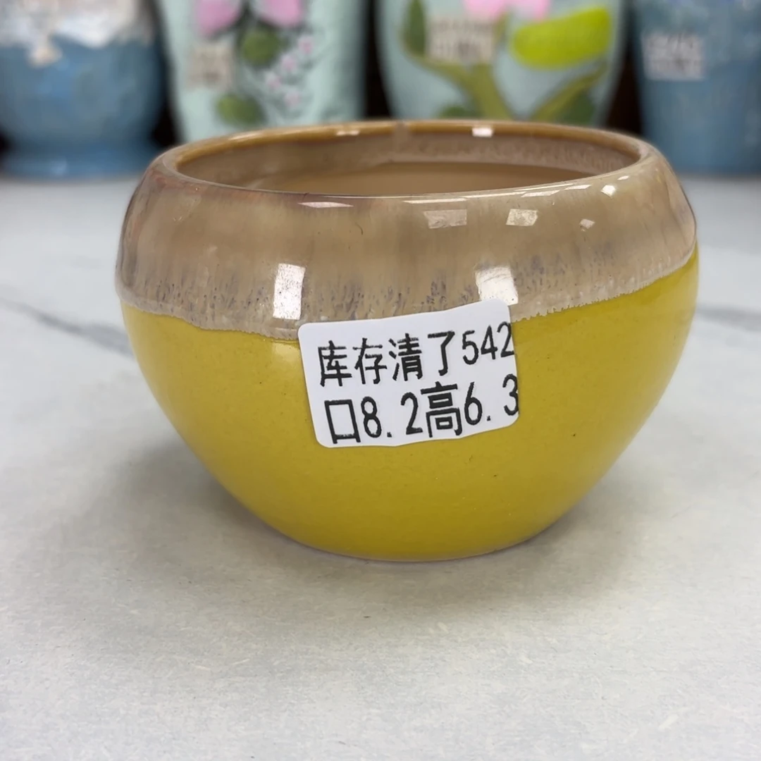 @夏西陶瓷花盆@@5542