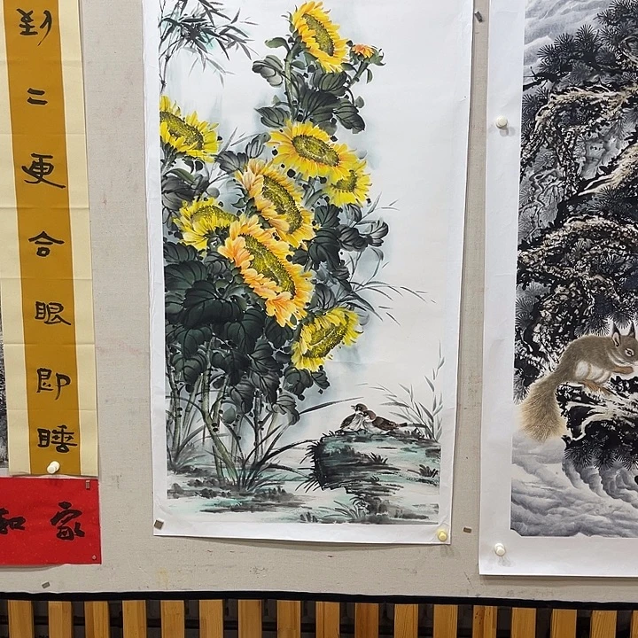 青***卫姜奇老师花鸟作品