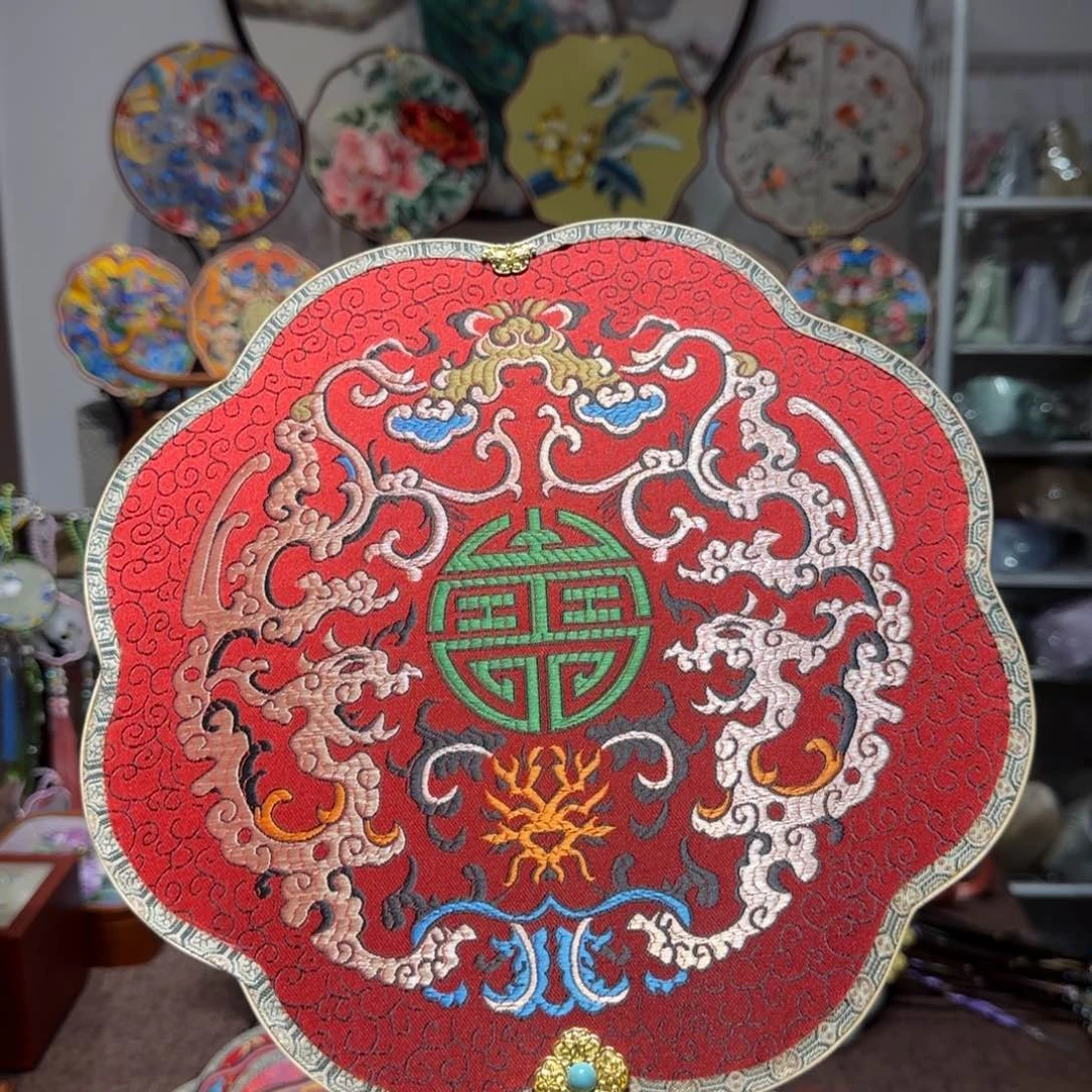 刺绣一**巾纯手工苏绣双面绣