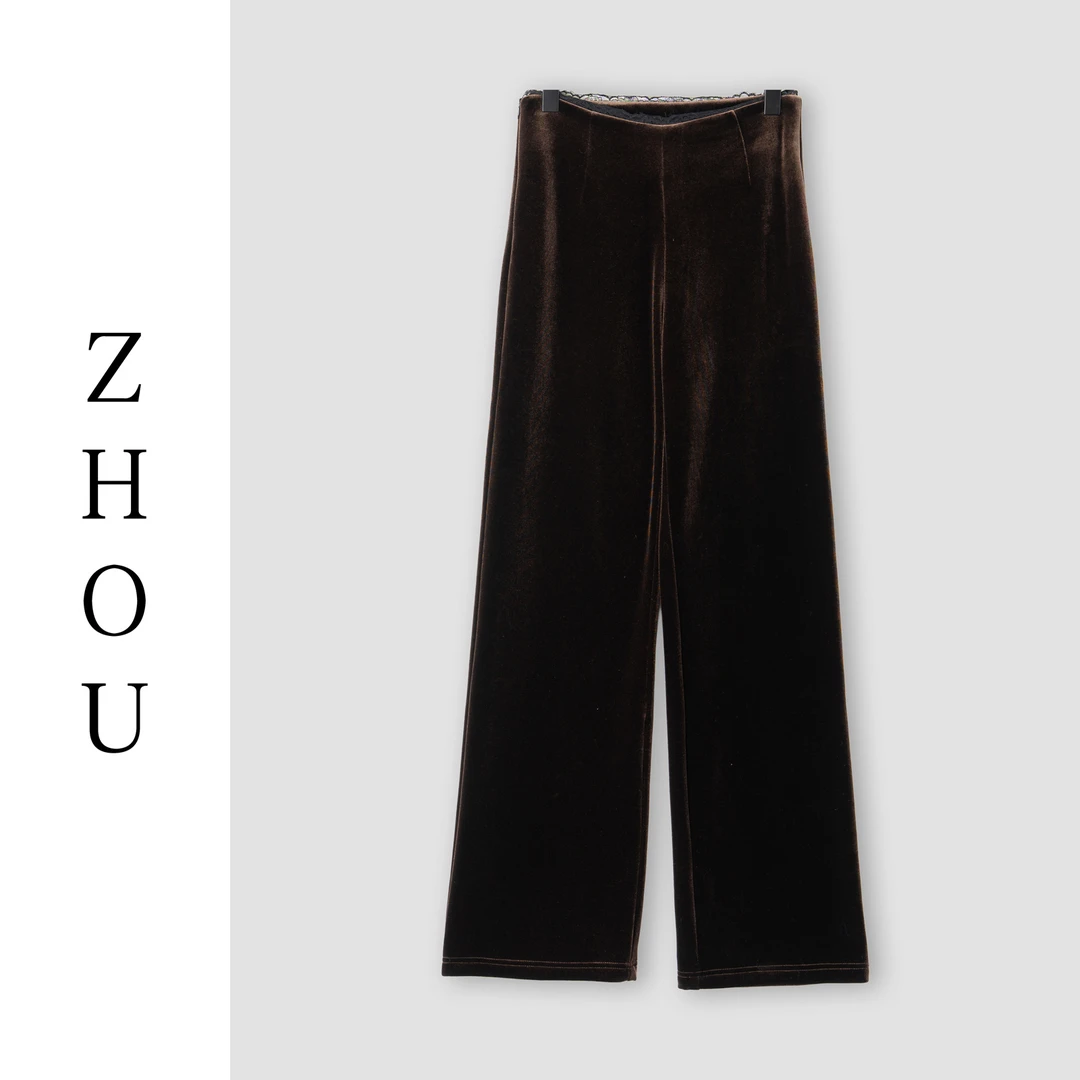 （周哥甄选）深咖裤子-32198