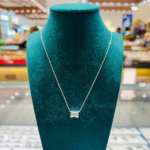 铂金Pt950精品套链气质白色轻奢时尚小蛮腰百搭简约经典精致