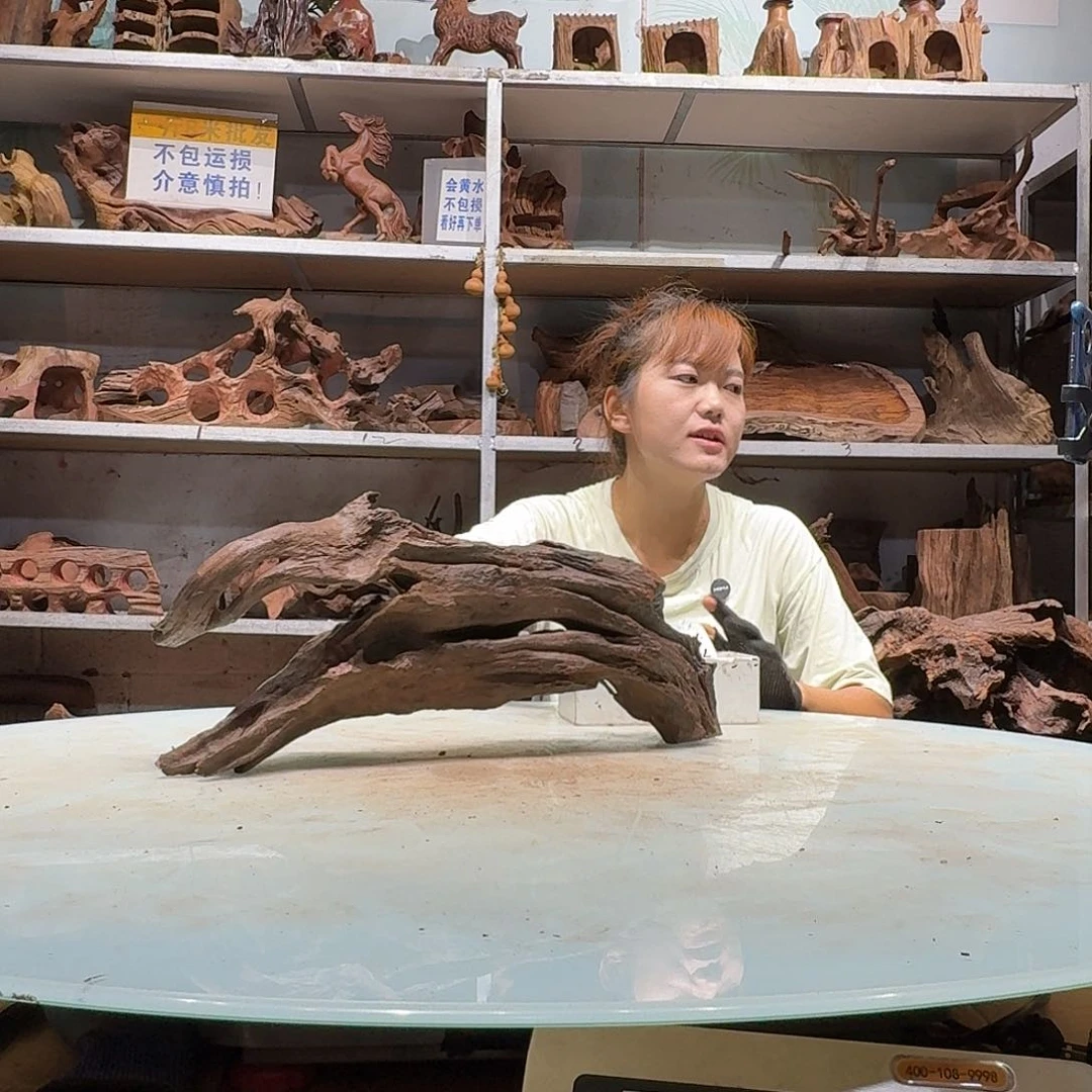 紫砂镂空！***南紫柚沉木不包损7354