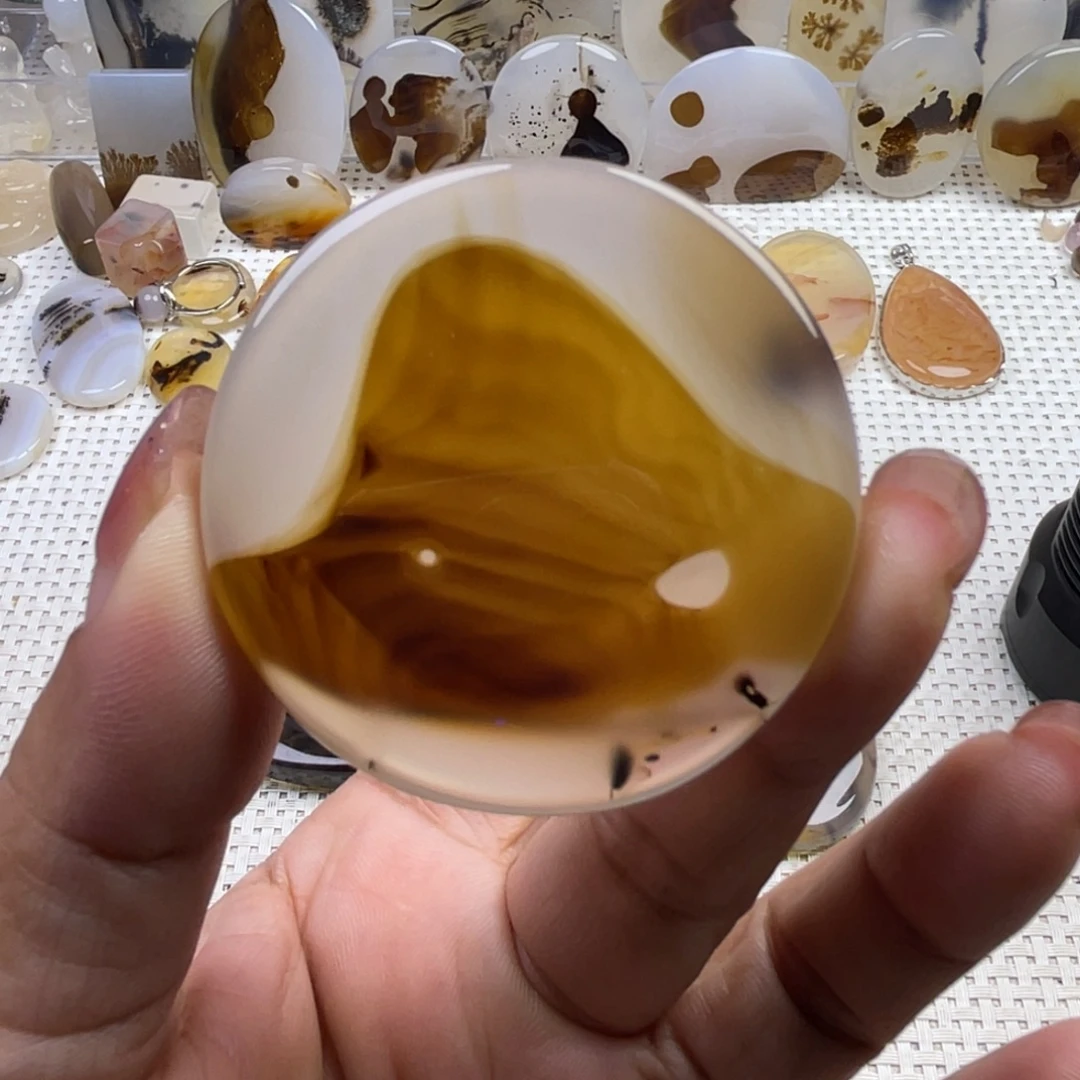 玛瑙/玉髓未镶嵌颈饰