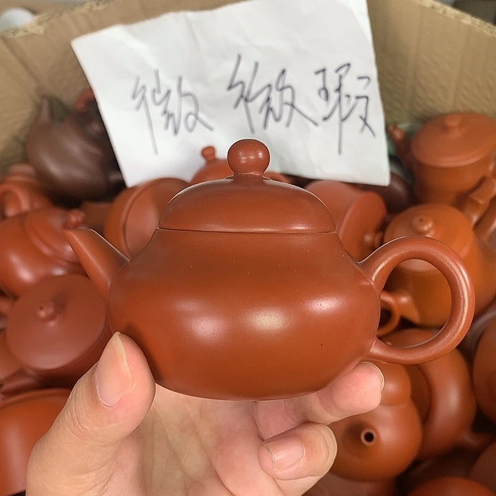 原矿朱泥茶壶茶具家用120