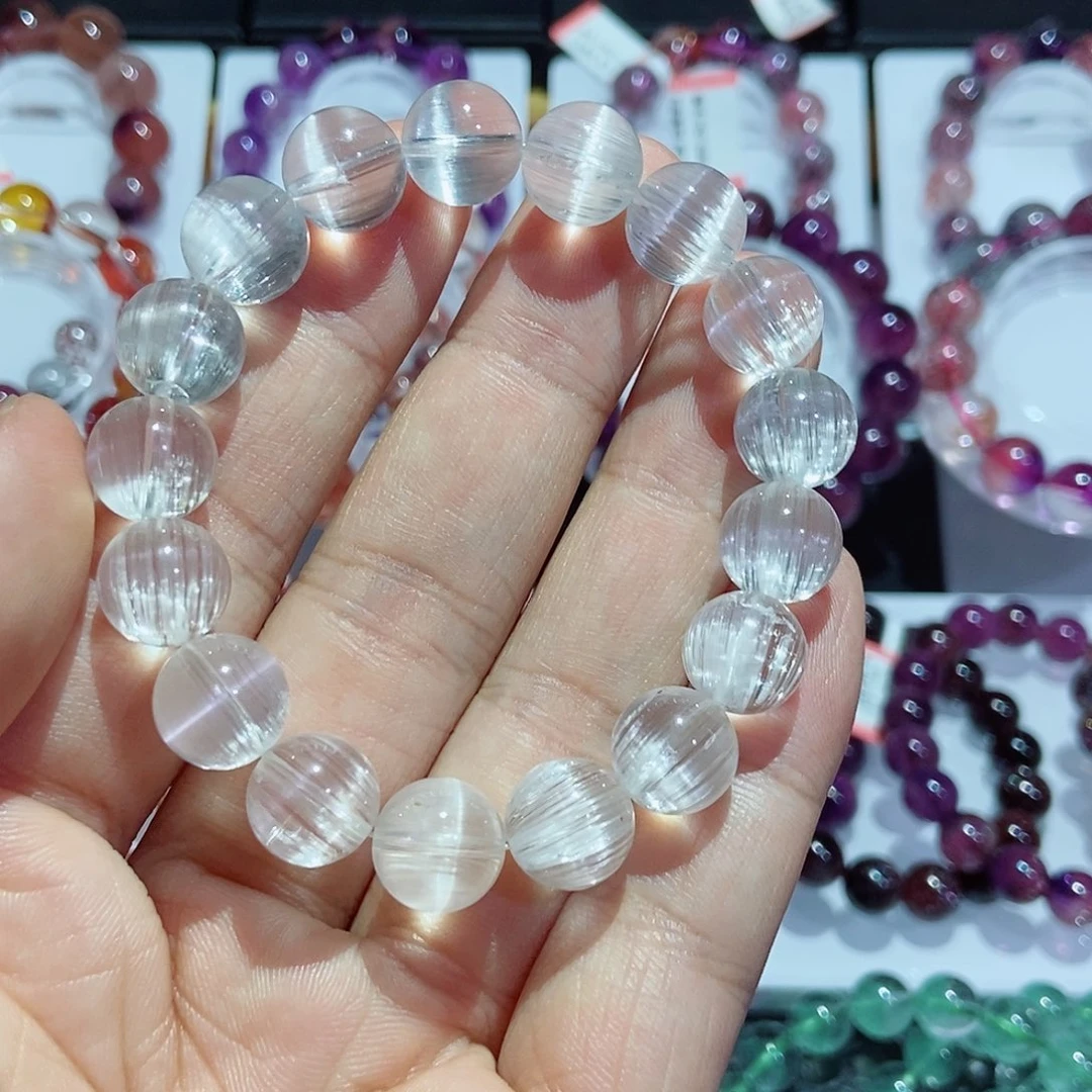 未镶嵌托帕石手串,11.8mm