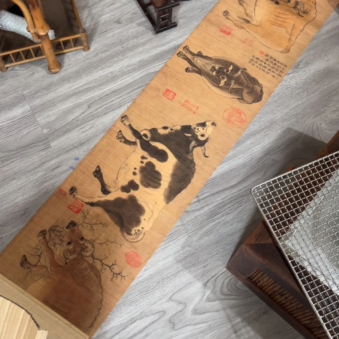 五牛图竹茶席变得简单