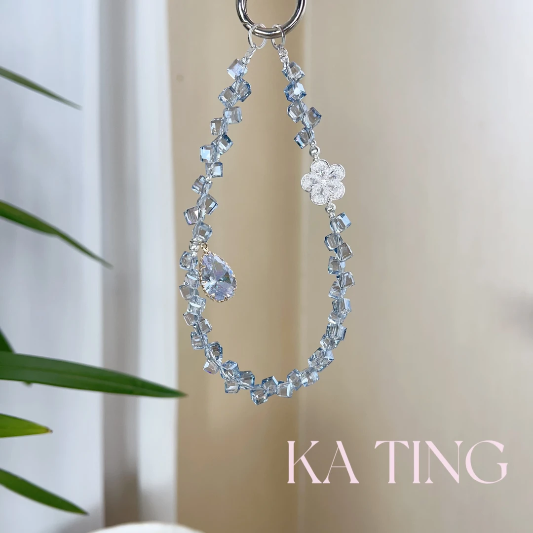 挂链链条通用手腕款挂绳卡庭手机挂件  尤米原创链 改 653