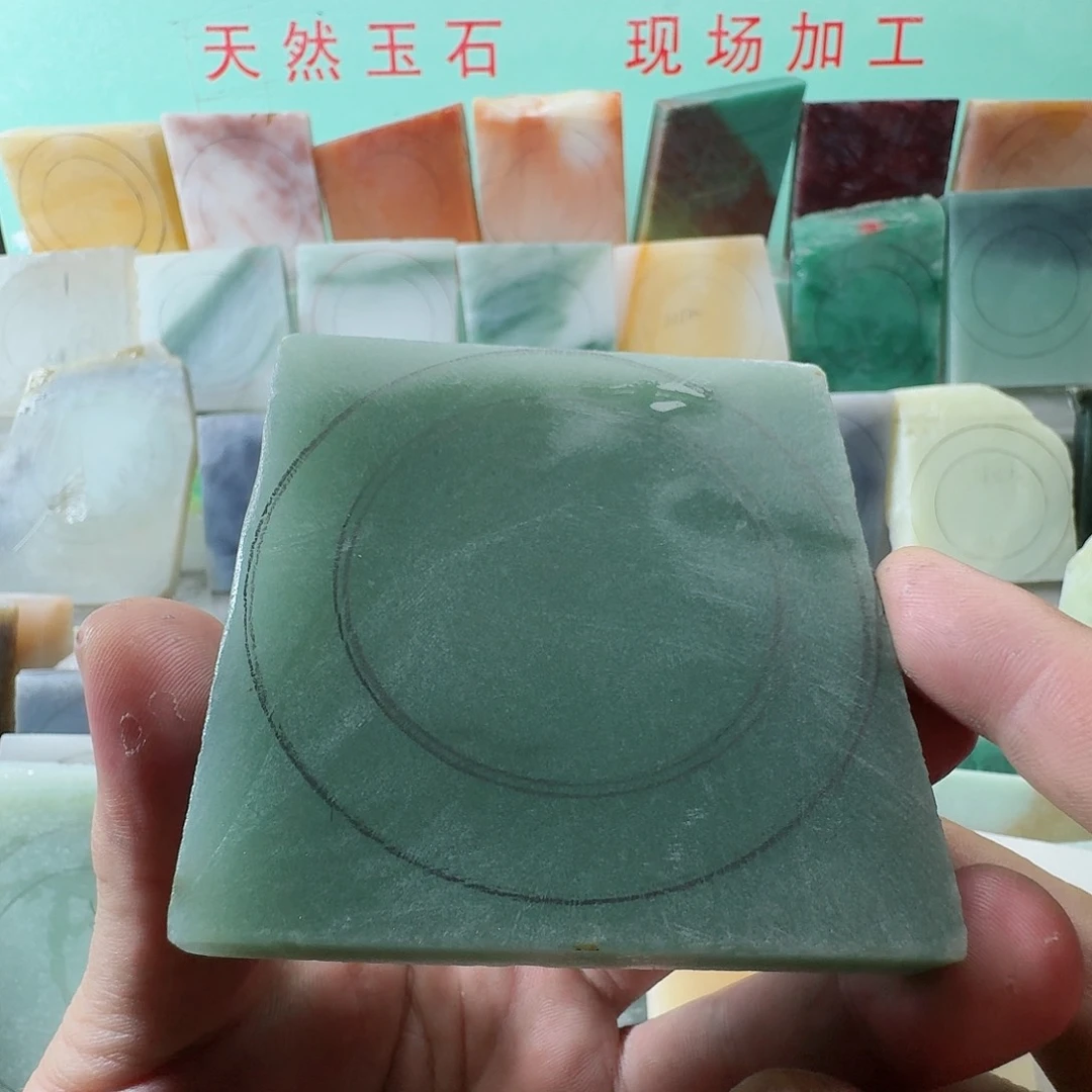 未镶嵌手镯石英质玉东陵玉手镯定制