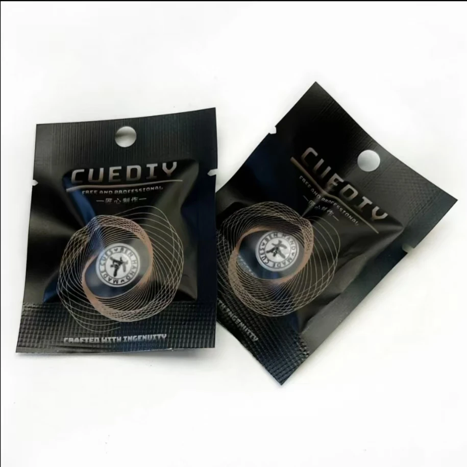 Cuediy本皮头台球杆皮头小头皮头11mm中性M黑卡姆
