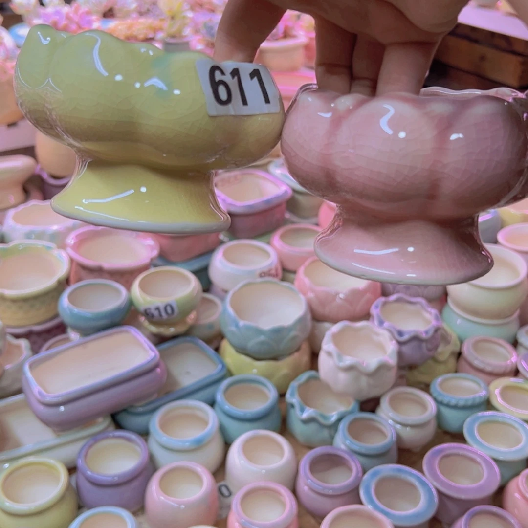 陶瓷花盆当场凑满12包邮