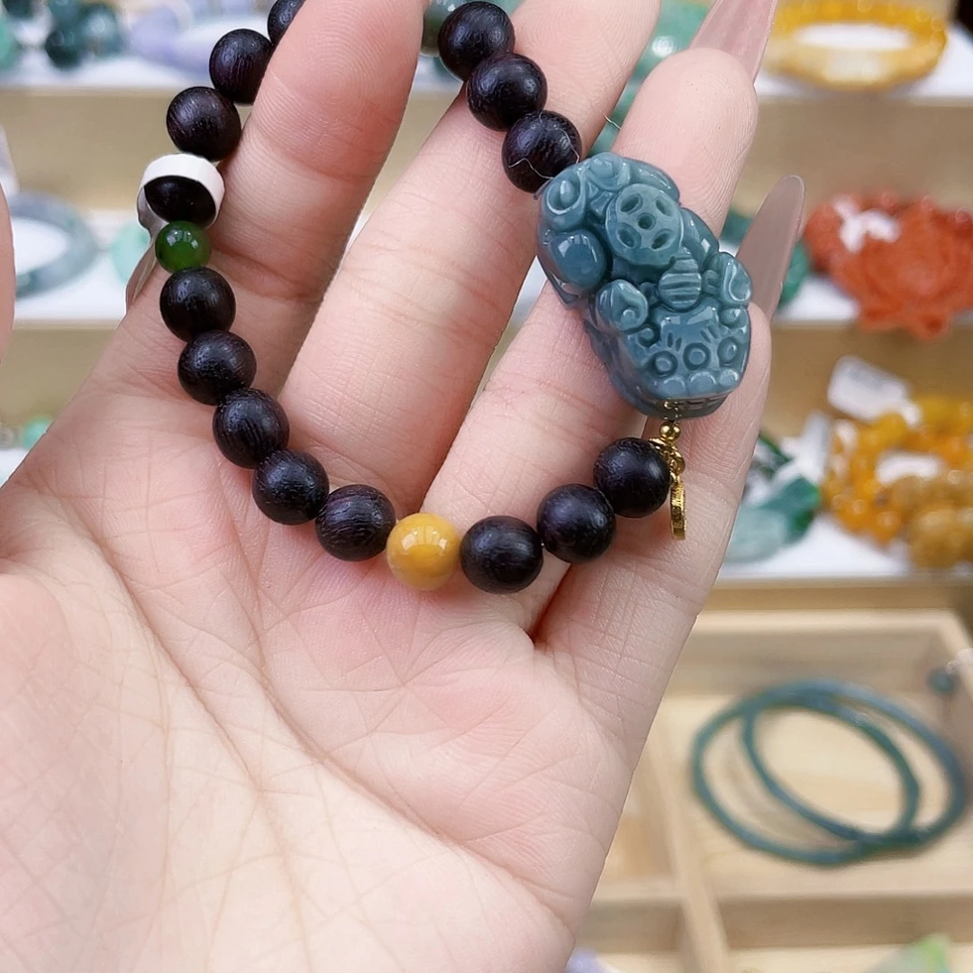 翡翠未镶嵌手链手链