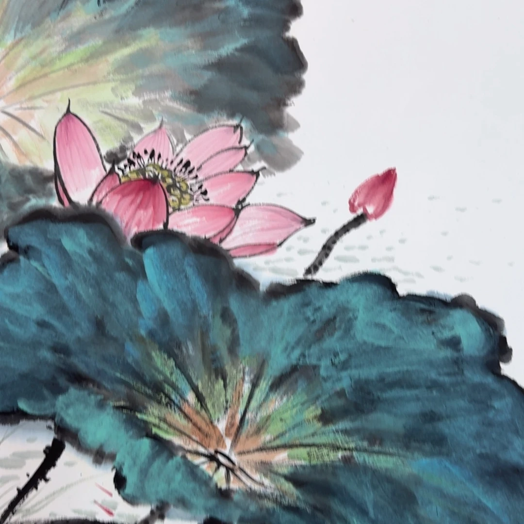 国画国画作品山水花鸟纯手绘