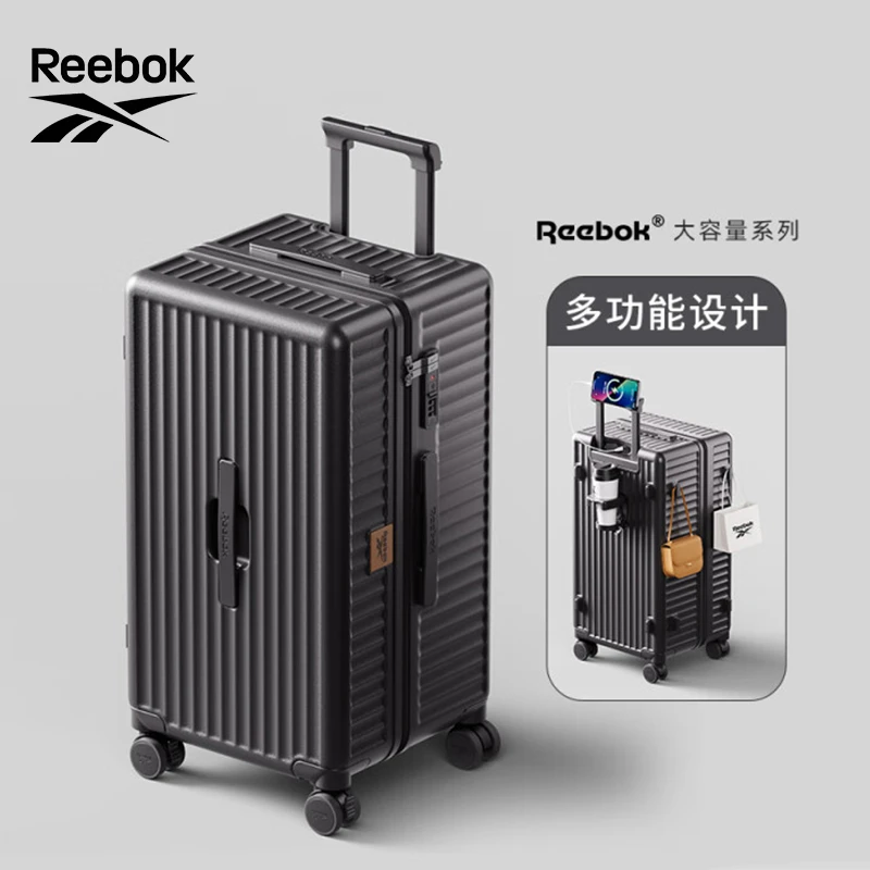 Reebok/锐步行李箱旅行箱大容量拉杆箱大学生箱包男女轻便拉链箱