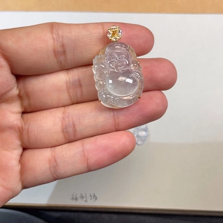 翡翠未镶嵌颈饰缅甸A货翡翠