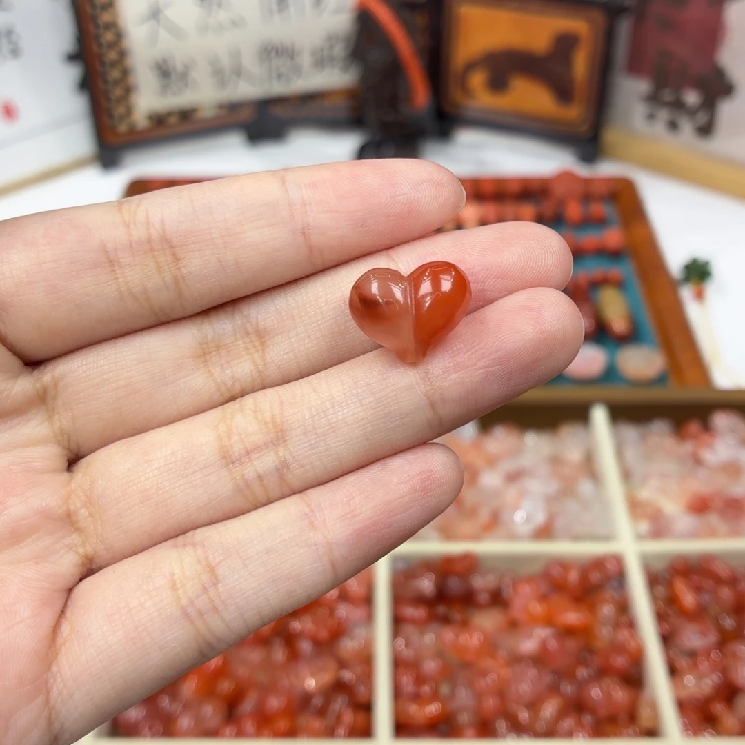 南红玛瑙未镶嵌配饰南红屁桃
