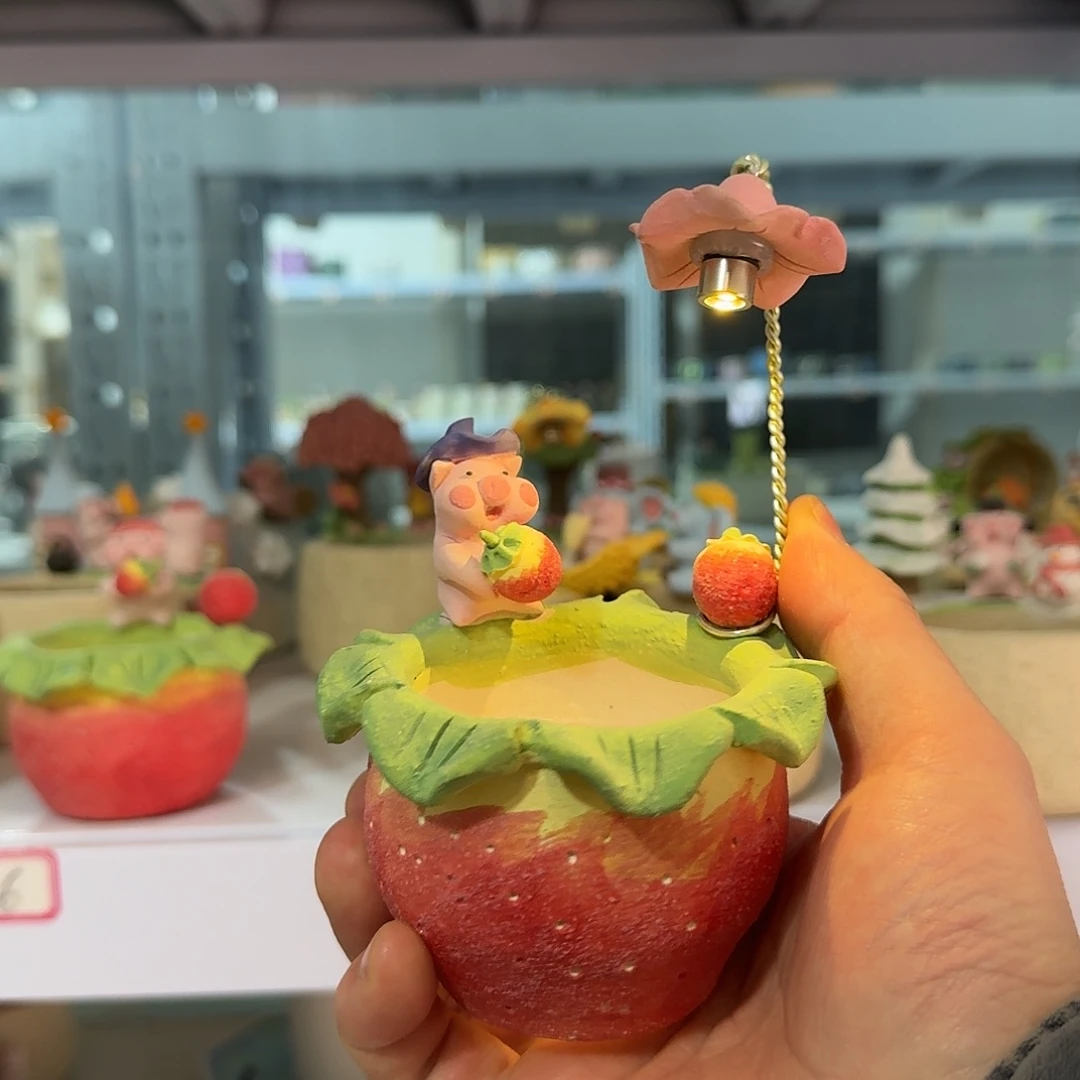 厂家直销手工花盆摆件