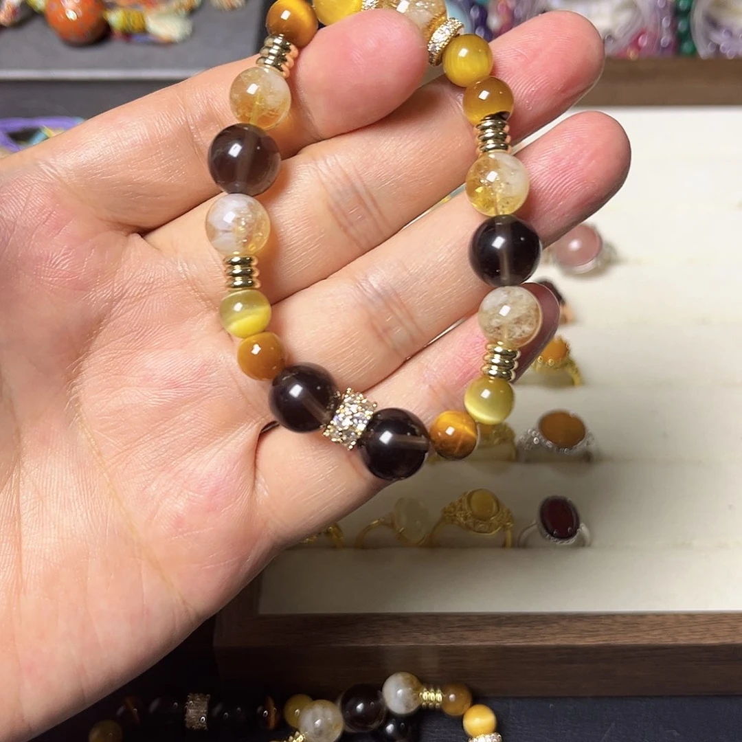 水晶手链未镶嵌虎眼