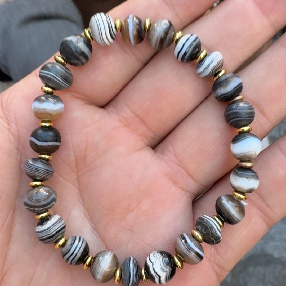 玛瑙/玉髓手链未镶嵌