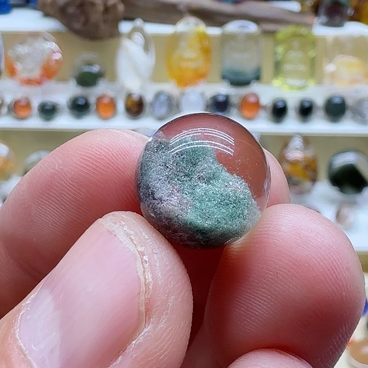 水晶吊坠(不含链)银S925镶嵌6****1