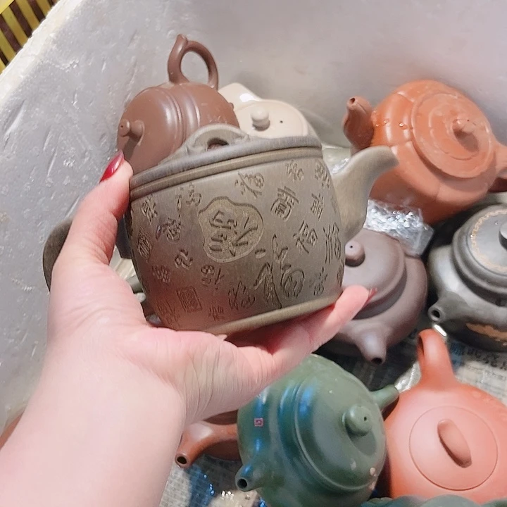 紫砂茶杯宜兴紫砂全手工制作