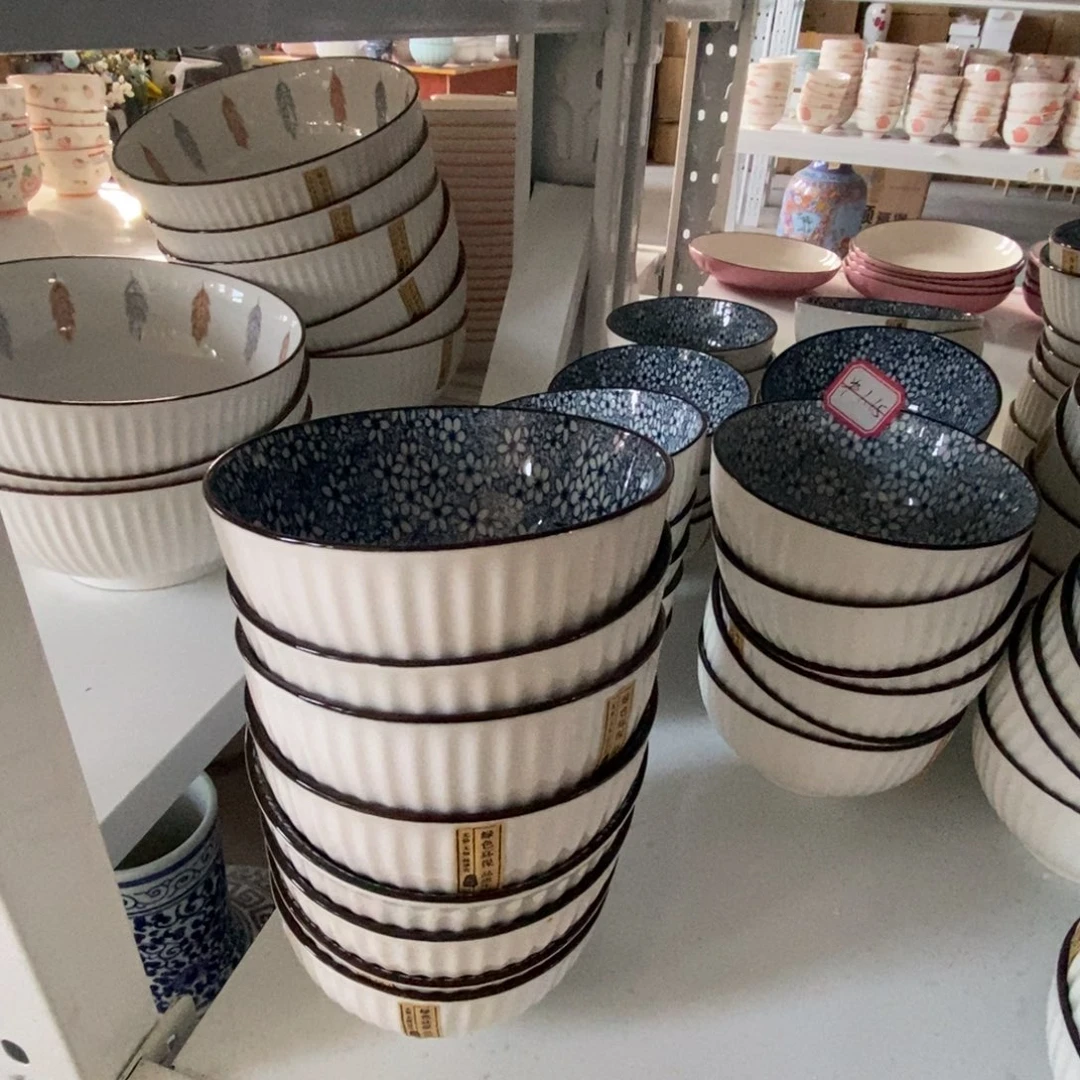 瓷八个米饭碗 福利活动不退不换