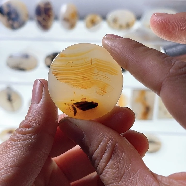 【闪购商品】玛瑙/玉髓珠宝半成品未镶嵌