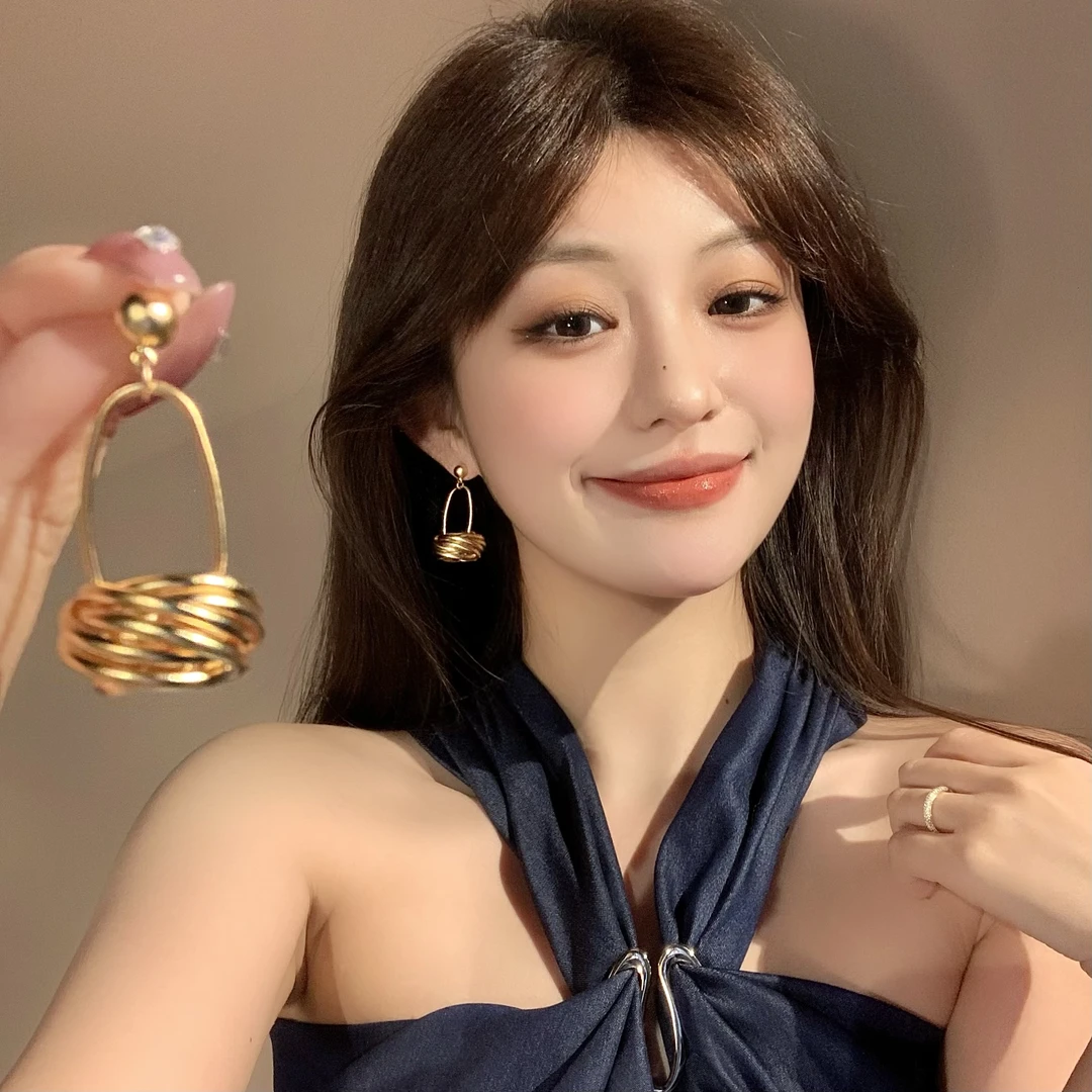 FULL GIRLISH耳环02090法式气质轻奢耳钉耳饰