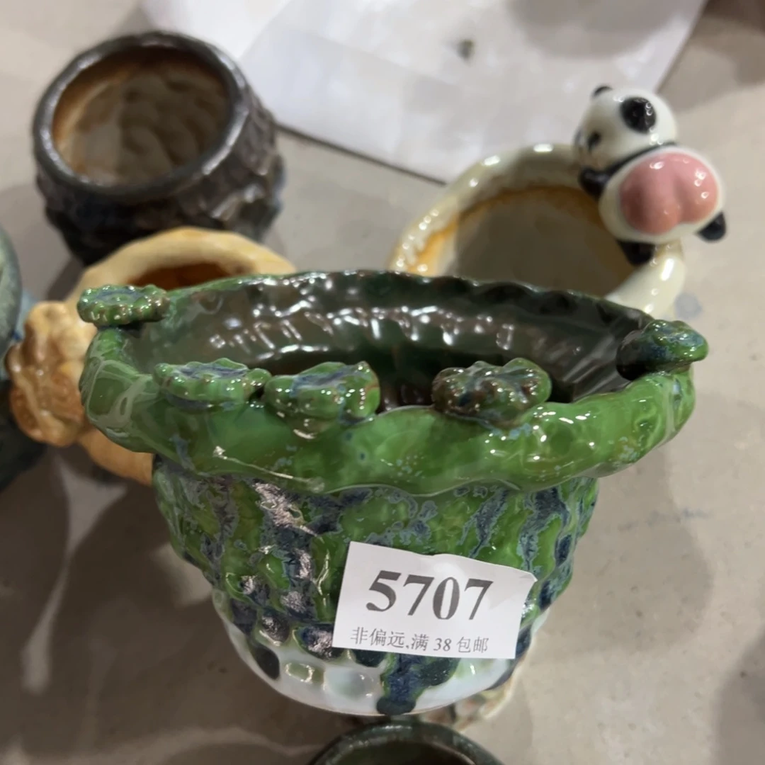 口11 手工花盆满30包邮