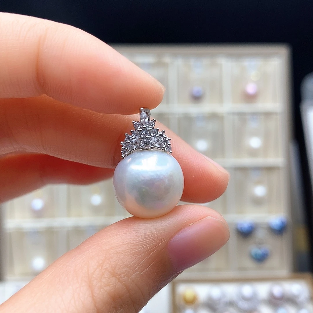 淡水珍珠合金颈饰