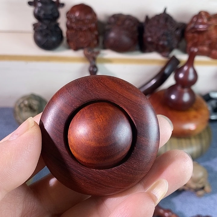 染料紫檀（血檀）转运珠