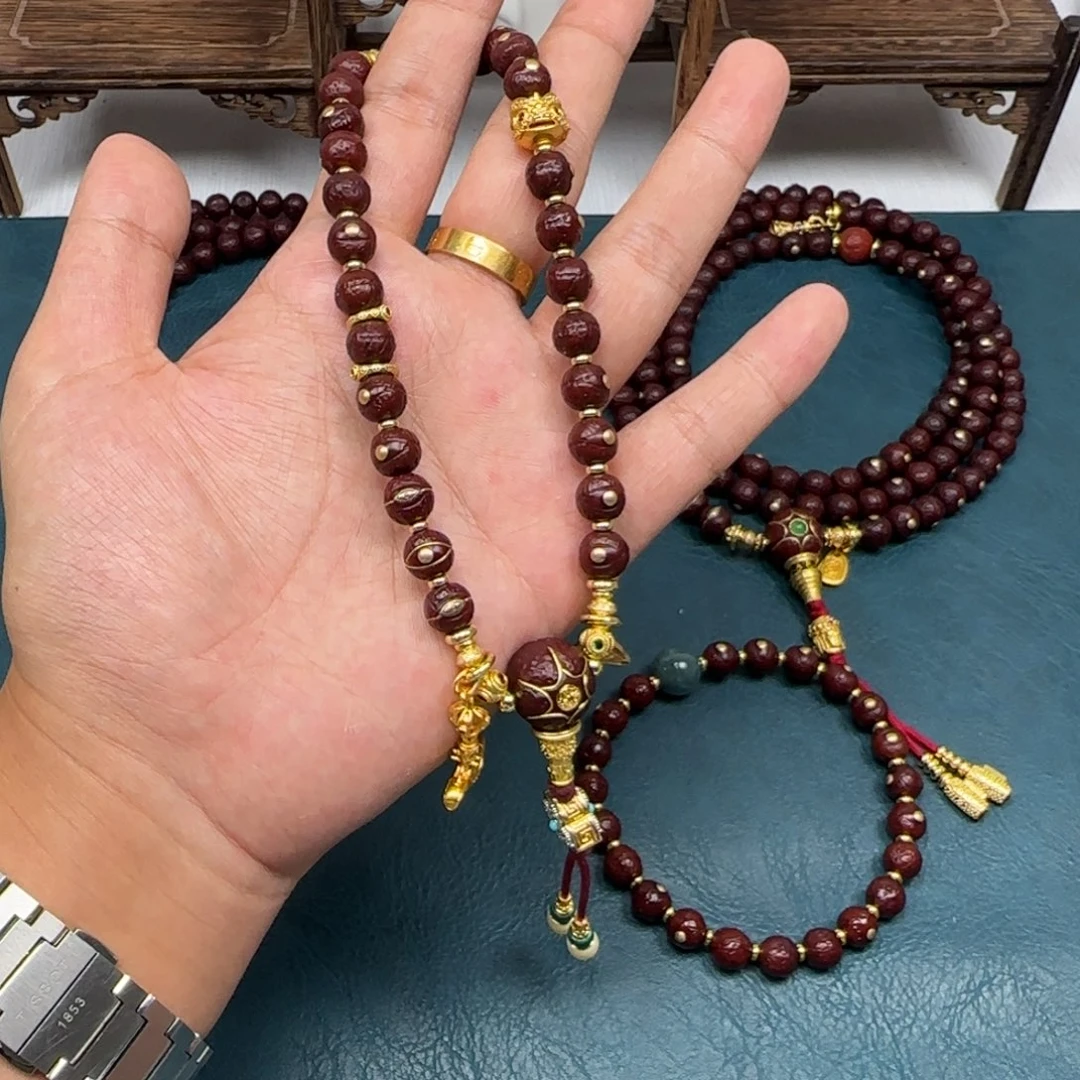 凤眼菩提吊坠凤眼金钉手持8.8满配